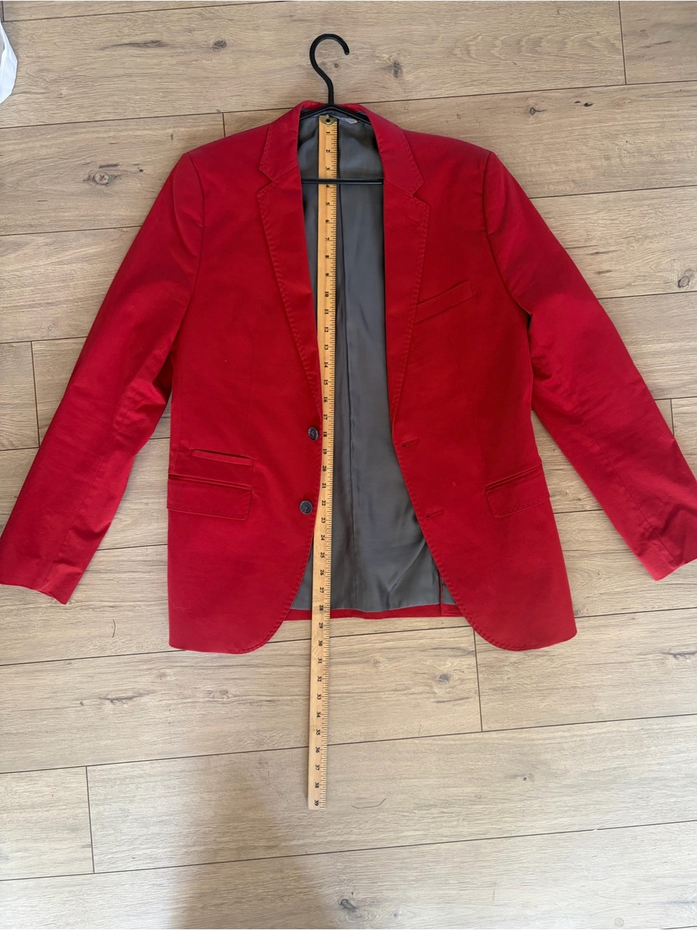 RW&CO. Red Men's Single-Breasted Sport Coat